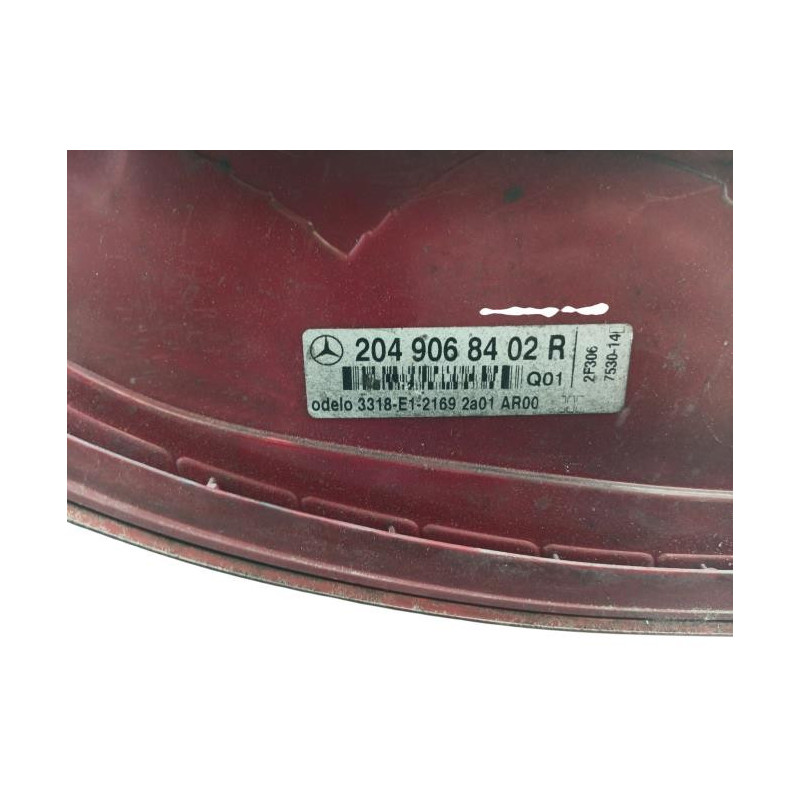 Feu arriere principal droit (feux) MERCEDES CLASSE C 204 Photo n°1