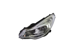 Optique avant principal gauche (feux)(phare) OPEL CORSA D Photo n°2