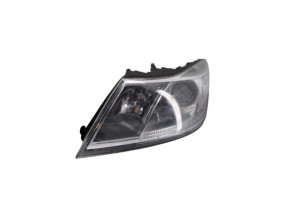 Optique avant principal gauche (feux)(phare) SKODA OCTAVIA 2 Photo n°7