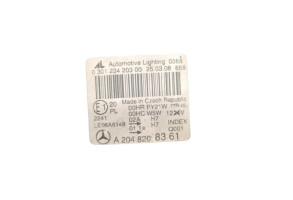 Optique avant principal gauche (feux)(phare) MERCEDES CLASSE C 204 Photo n°9