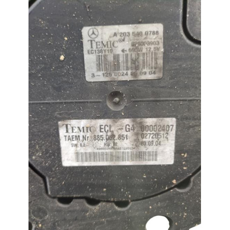 Moto ventilateur radiateur MERCEDES CLASSE C 203