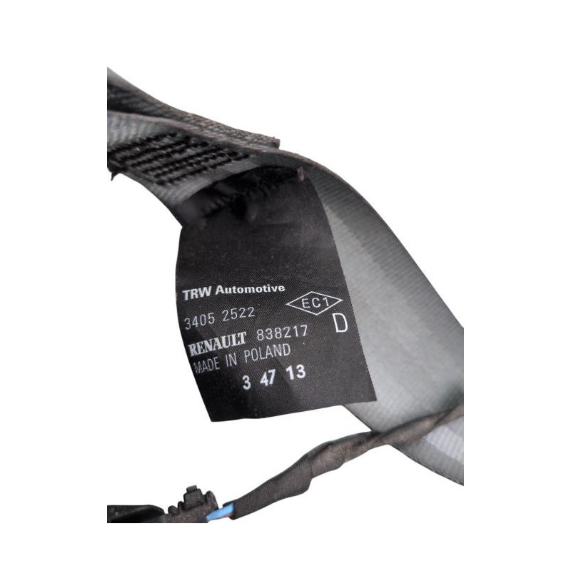 Ceinture avant droit RENAULT CLIO 3 Photo n°1