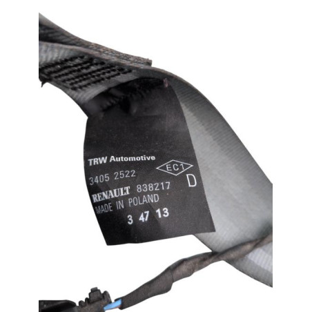 Ceinture avant droit RENAULT CLIO 3