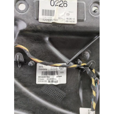 Leve vitre electrique arriere gauche VOLKSWAGEN GOLF 6