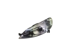Optique avant principal gauche (feux)(phare) PEUGEOT 407 Photo n°8
