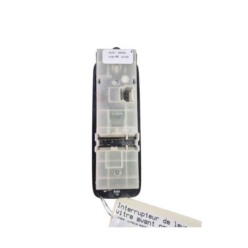 Interrupteur de leve vitre avant gauche NISSAN QASHQAI 1 Photo n°1