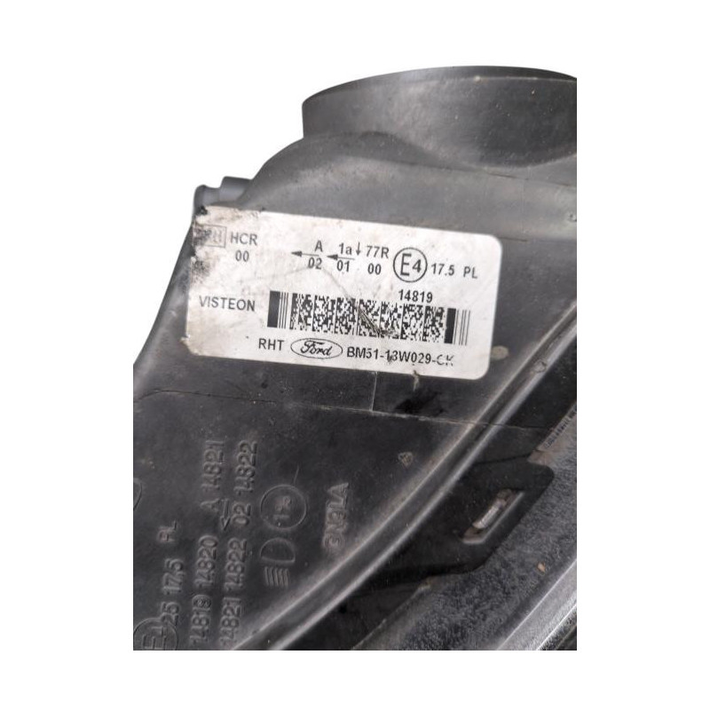 Optique avant principal droit (feux)(phare) FORD FOCUS 3 Photo n°1