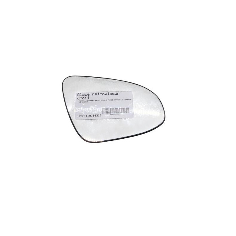 Glace retroviseur droit TOYOTA YARIS 3 Photo n°1