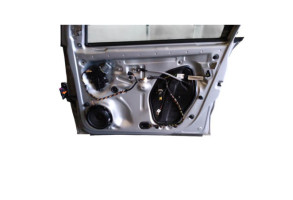 Porte avant droit VOLKSWAGEN POLO 5 Photo n°4