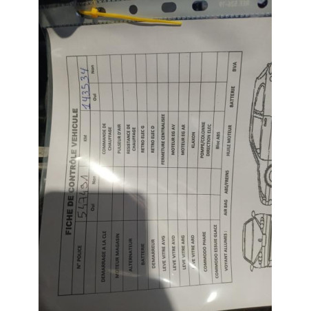 Moteur FORD FIESTA 7