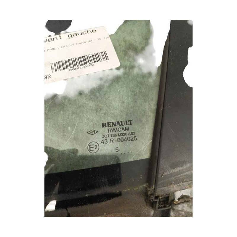 Custode avant gauche (porte) RENAULT CLIO 4 Photo n°1