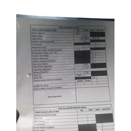 Moteur RENAULT TWINGO 2