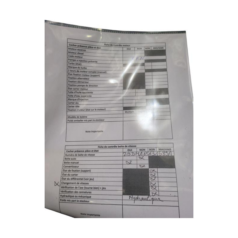 Boite de vitesses PEUGEOT 206 Photo n°1