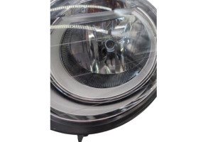 Optique avant principal gauche (feux)(phare) FIAT 500 2 Photo n°3