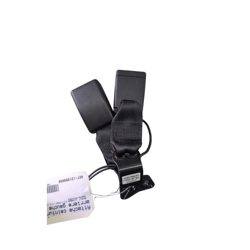 Attache ceinture arriere gauche RENAULT CLIO 4 Photo n°1
