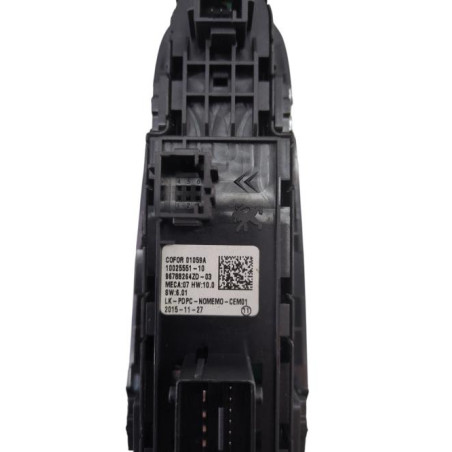 Interrupteur de leve vitre avant gauche PEUGEOT 308 2