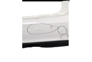 Pare choc arriere MERCEDES CLASSE A 176 Photo n°2