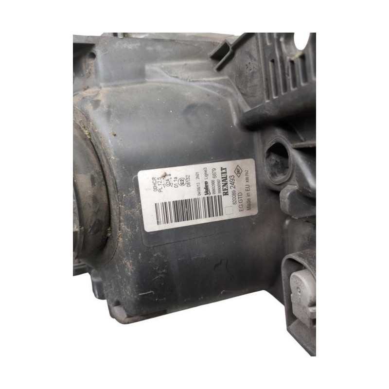 Optique avant principal gauche (feux)(phare) RENAULT CLIO 3 Photo n°1