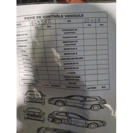 Moteur DACIA SANDERO 2