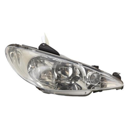 Optique avant principal droit (feux)(phare) PEUGEOT 206