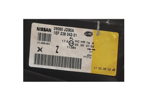 Optique avant principal gauche (feux)(phare) NISSAN QASHQAI 1 Photo n°7