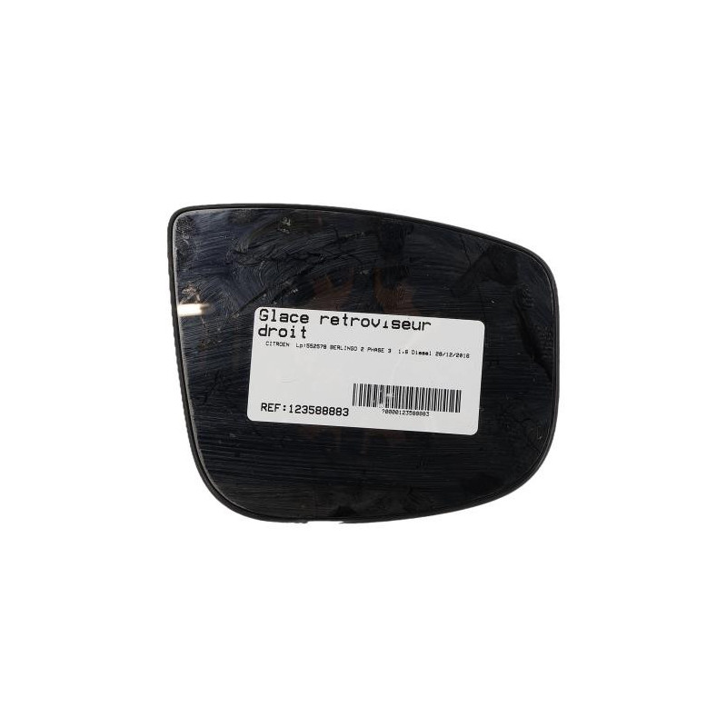 Glace retroviseur droit CITROEN BERLINGO 2 Photo n°1