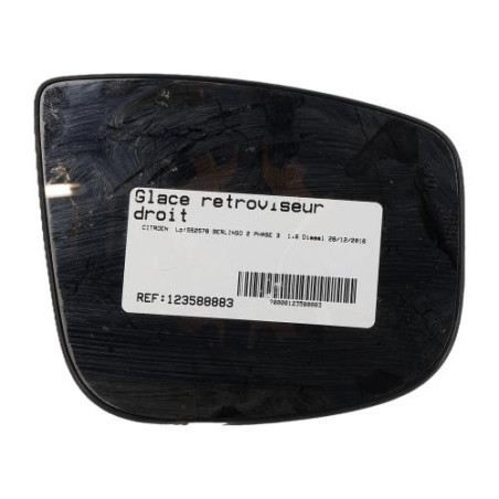 Glace retroviseur droit CITROEN BERLINGO 2