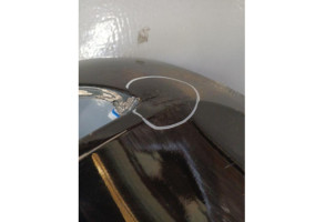 Pare choc arriere RENAULT CLIO 3 Photo n°2