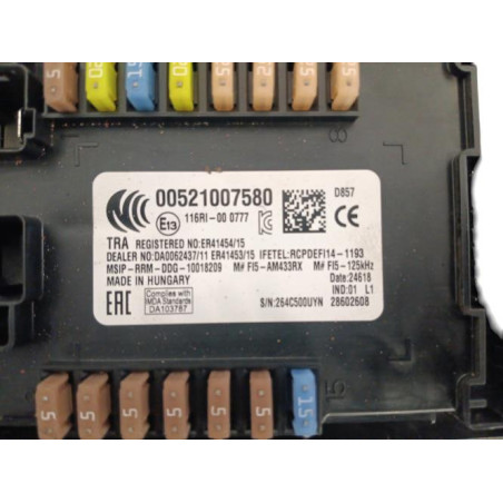 Boitier BSI FIAT TIPO 2