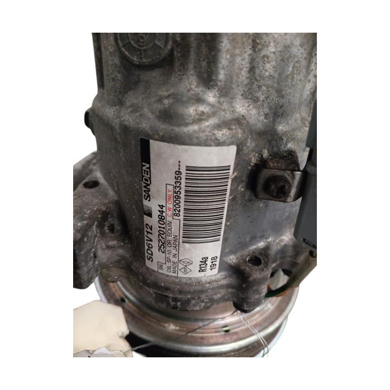 Compresseur clim RENAULT CLIO 3 Photo n°1