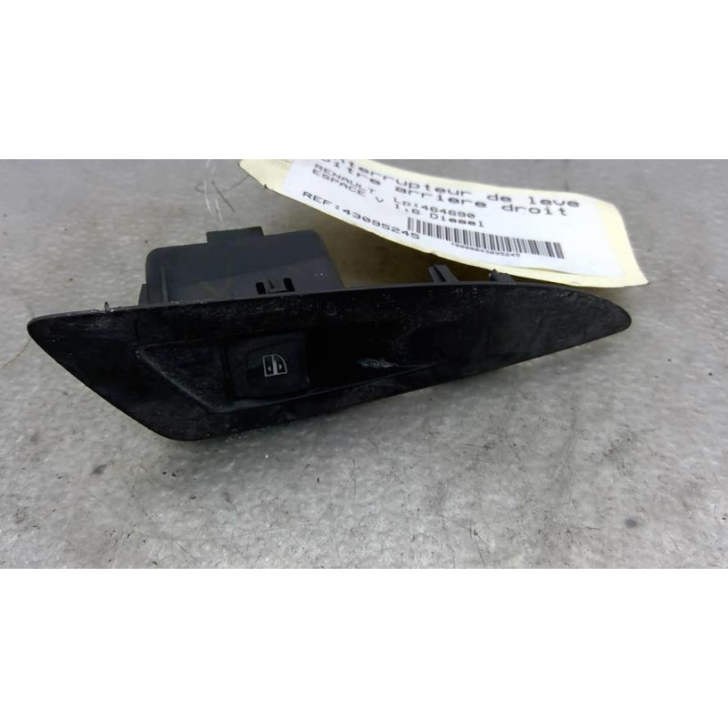 Interrupteur de leve vitre arriere droit RENAULT ESPACE 5 Photo n°1
