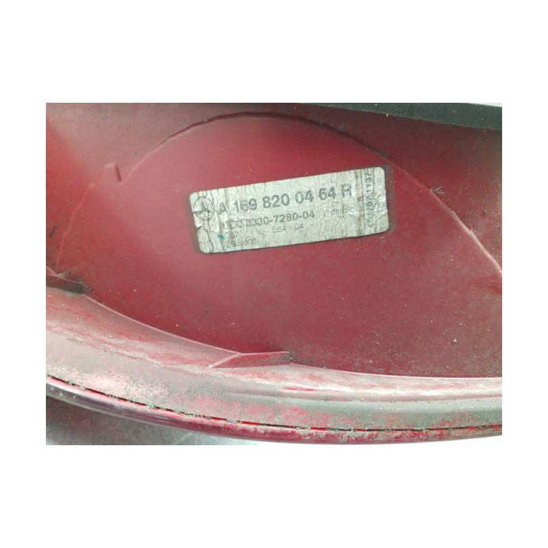 Feu arriere principal droit (feux) MERCEDES CLASSE A 169 Photo n°1