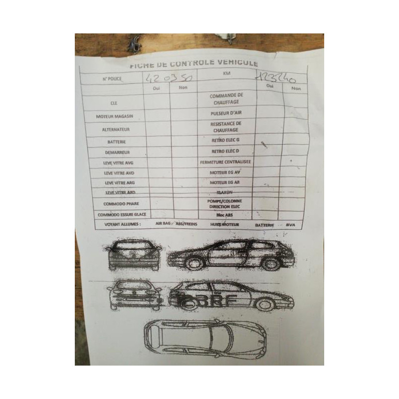 Moteur MERCEDES CLASSE A 169 Photo n°1