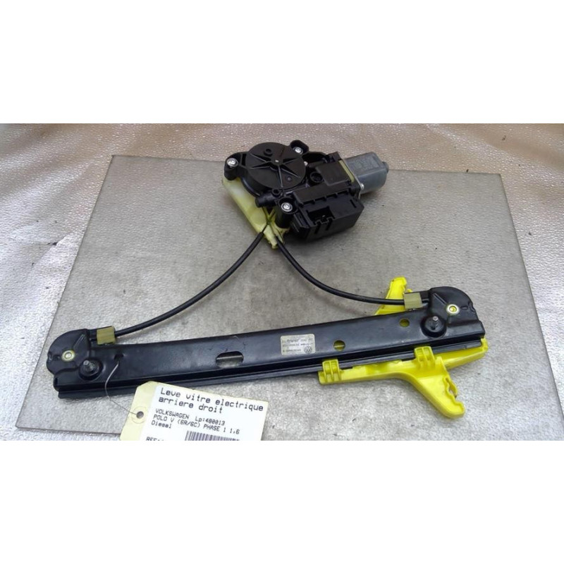 Leve vitre electrique arriere droit VOLKSWAGEN POLO 5 Photo n°1
