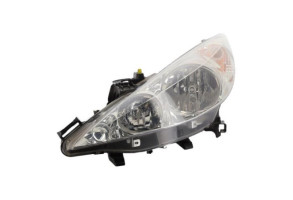 Optique avant principal gauche (feux)(phare) PEUGEOT 207 Photo n°1