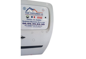 Porte laterale gauche RENAULT KANGOO 2 Photo n°8