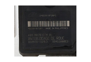 Bloc ABS (freins anti-blocage) PEUGEOT 206 Photo n°7