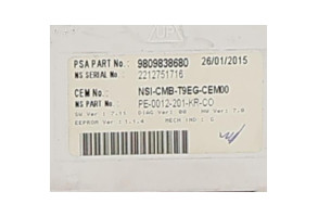 Compteur PEUGEOT 308 2 Photo n°7