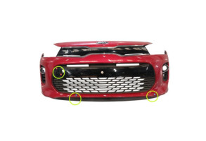 Pare choc avant KIA RIO 4 Photo n°13