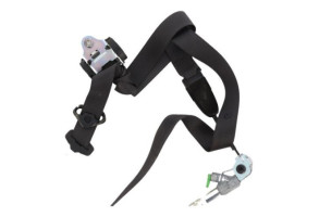 Ceinture avant gauche OPEL CORSA D Photo n°3