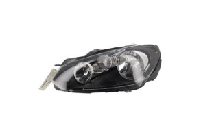 Optique avant principal gauche (feux)(phare) VOLKSWAGEN GOLF 6 Photo n°1