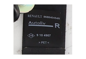 Ceinture arriere droit RENAULT CLIO 4 Photo n°2