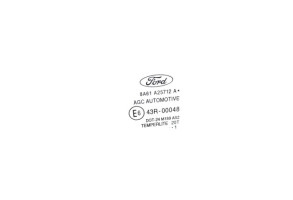 Vitre arriere droit FORD FIESTA 6 Photo n°1