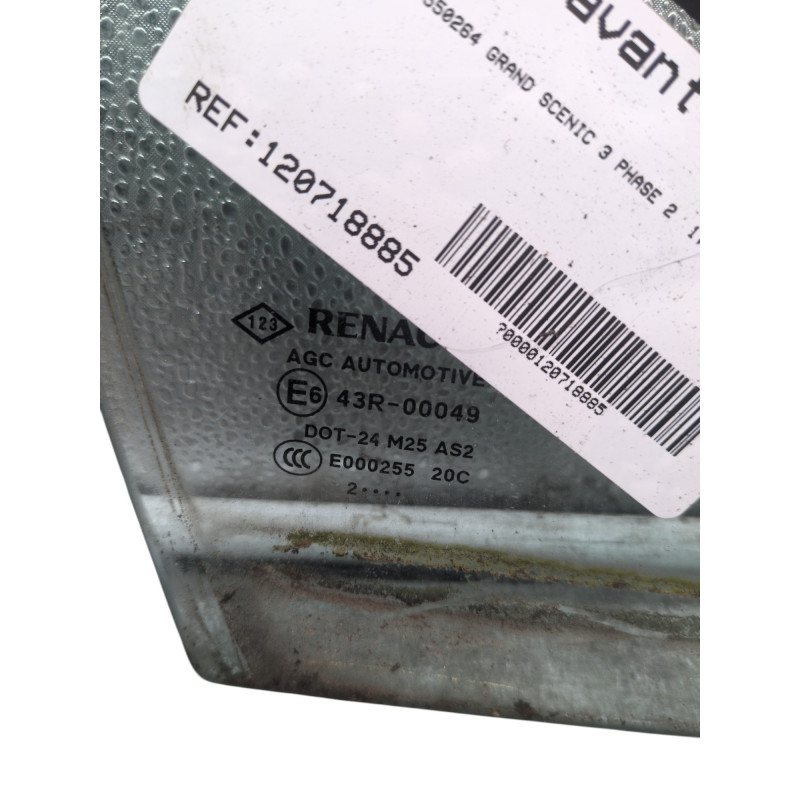 Custode avant droit (porte) RENAULT GRAND SCENIC 3 Photo n°1