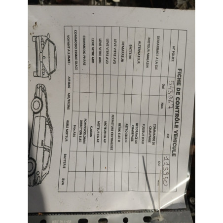 Moteur RENAULT CLIO 3
