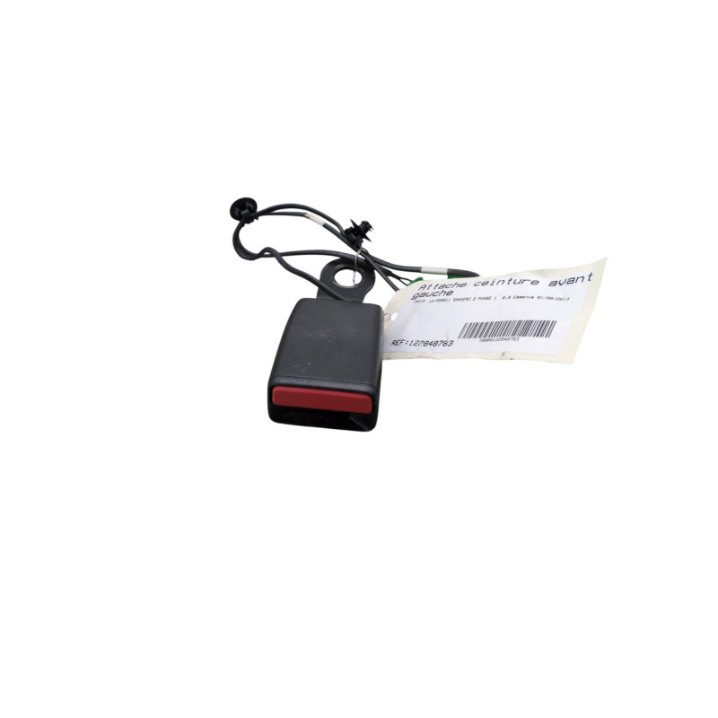 Attache ceinture avant gauche DACIA SANDERO 2 Photo n°1