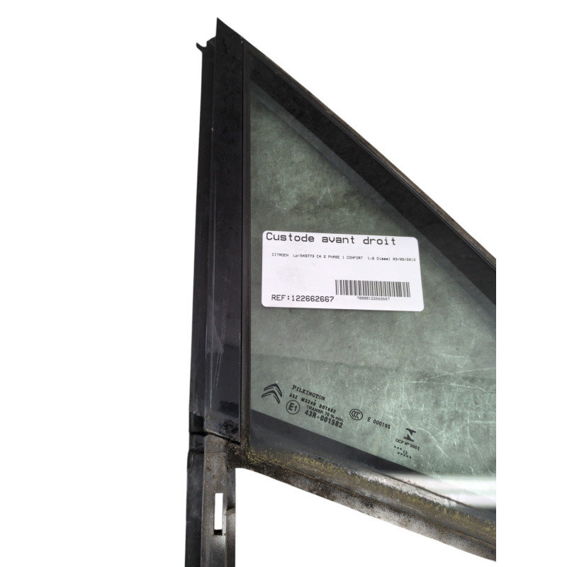 Custode avant droit (porte) CITROEN C4 2 Photo n°1