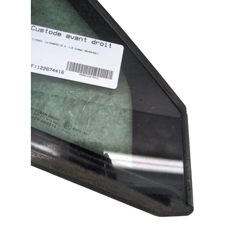 Custode avant droit (porte) CITROEN C5 2 Photo n°1