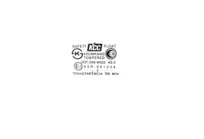 Vitre arriere droit HYUNDAI SONATA 4 Photo n°4