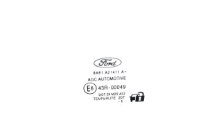 Vitre avant gauche FORD FIESTA 6 Photo n°2